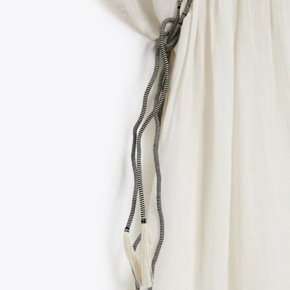 ZARA BEADED KAFTAN DRESS Size M-L - Picture 5 of 6